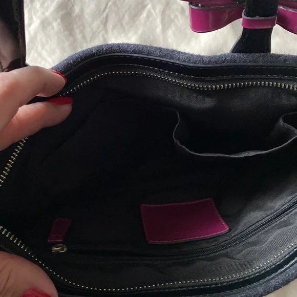 Wool Retro Coach Bag - Picture 6 of 7